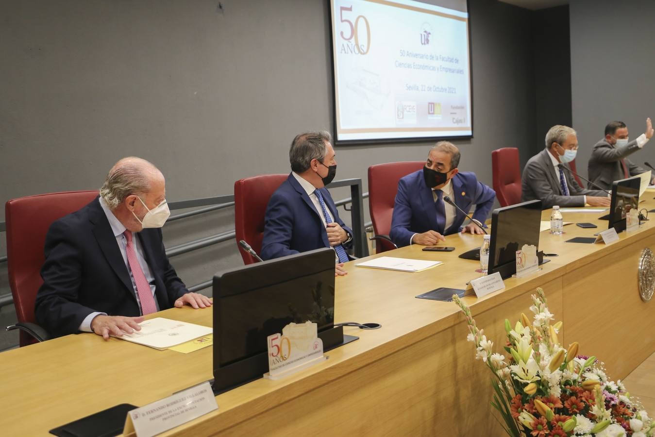 En imágenes, celebración del 50º aniversario de la Facultad de Económicas y Empresariales de Sevilla