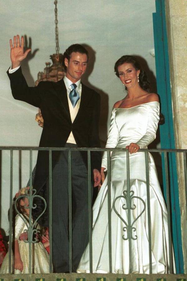 La boda de Finito y Arantxa en Córdoba hace 20 años, en imágenes