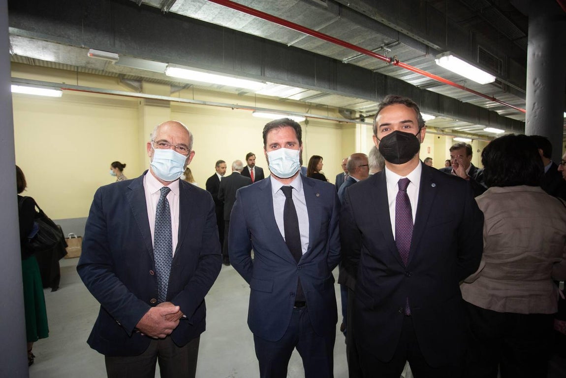 Pepe Montero, Pablo Lora y Jaime García