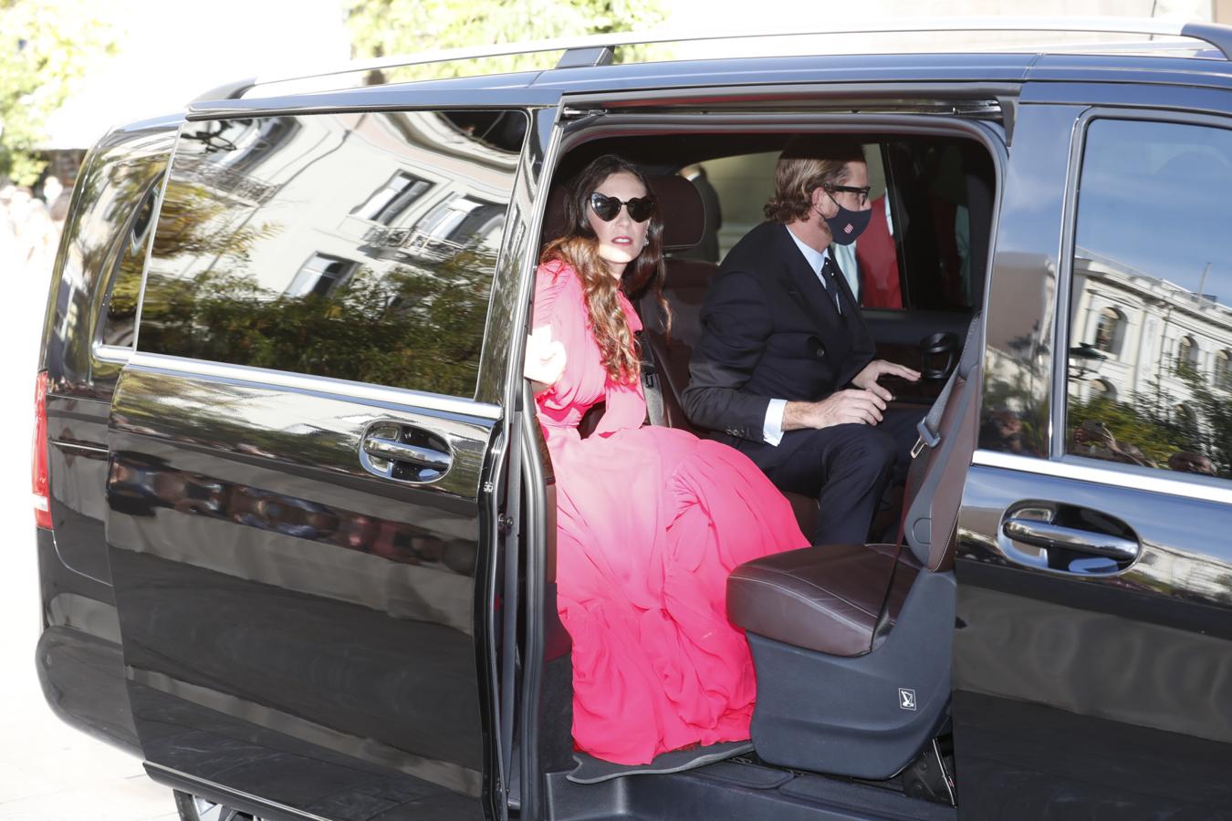 Andrea Casiraghi and Tatiana Santo Domingo. 