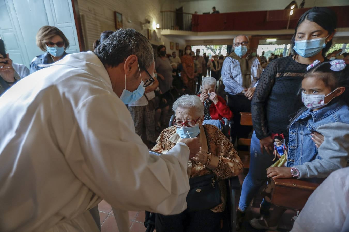 Jubileo de enfermos ante el Gran Poder