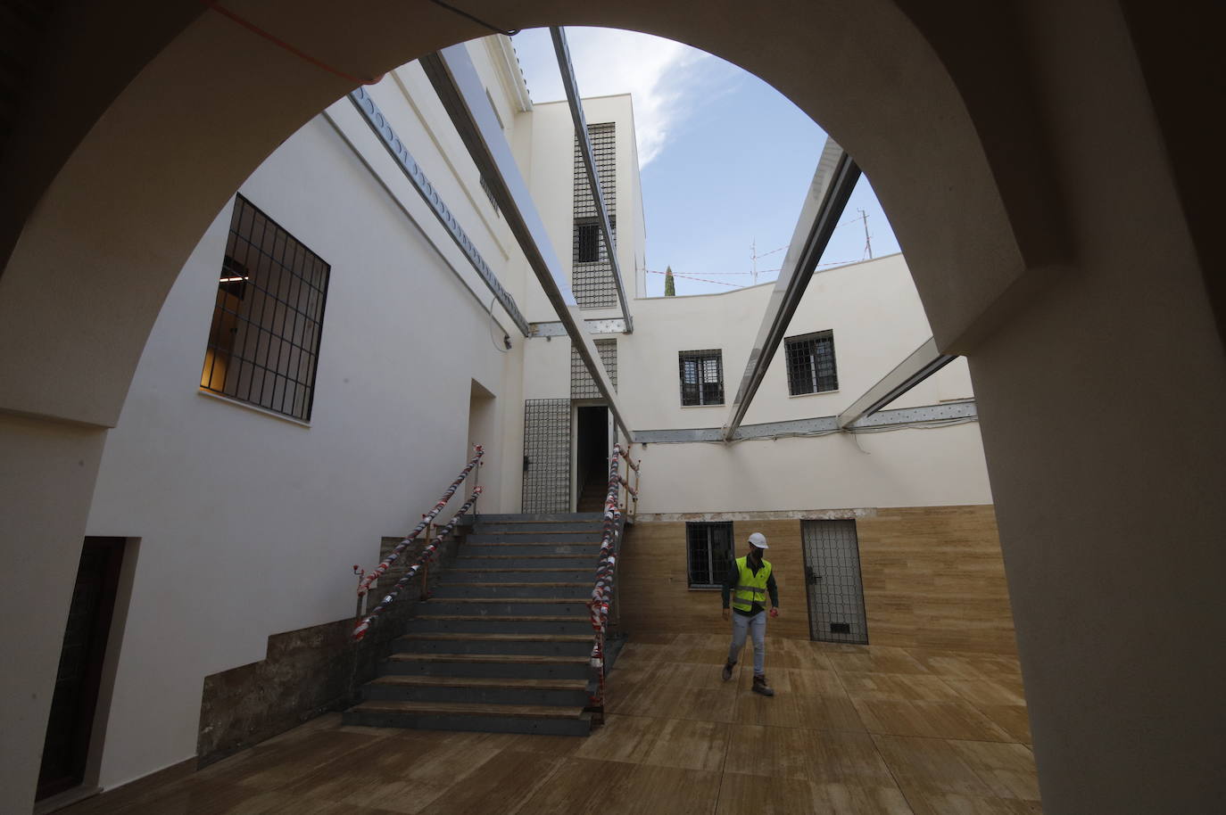 La fase final de las obras del Palacio de Congresos de Córdoba, en imágenes