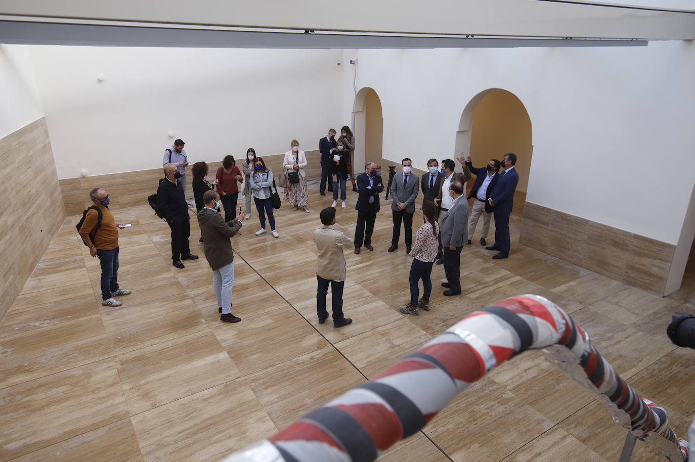 La fase final de las obras del Palacio de Congresos de Córdoba, en imágenes