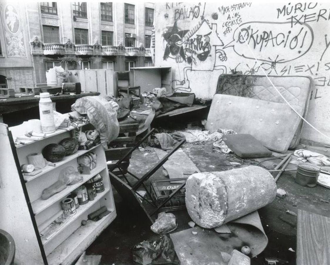 Una imagen de la azotea. 