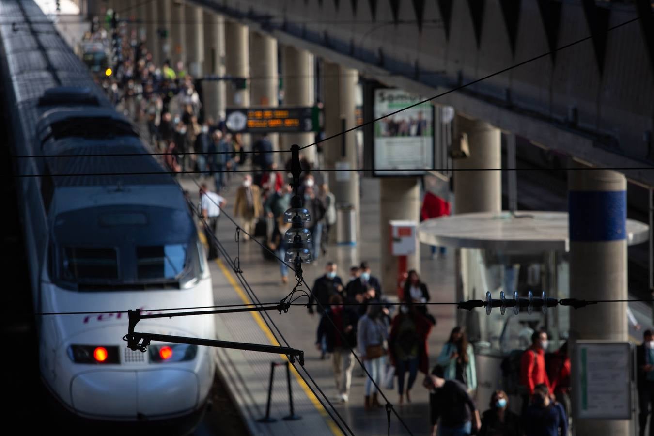 La liberalización de las tarifas del AVE provoca la queja de los usuarios en Santa Justa