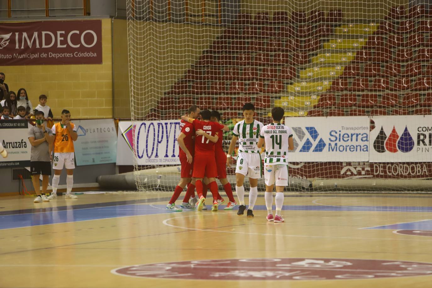 El Córdoba Patrimonio - Santa Coloma de fútbol sala, en imágenes