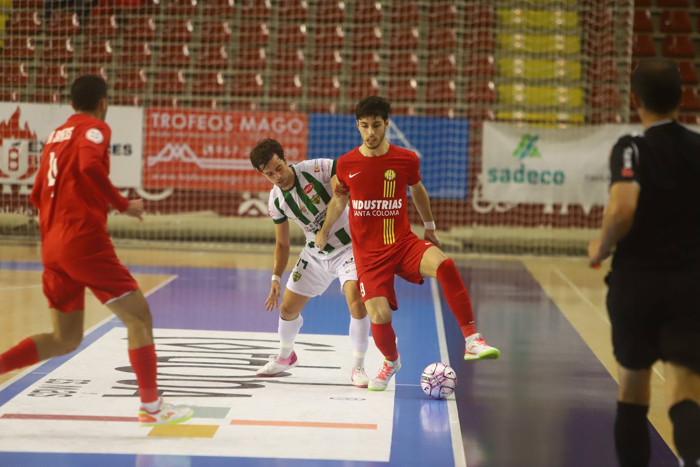 El Córdoba Patrimonio - Santa Coloma de fútbol sala, en imágenes