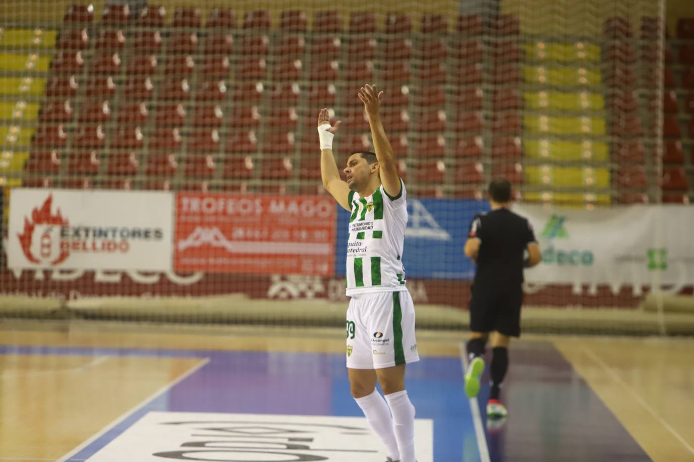 El Córdoba Patrimonio - Santa Coloma de fútbol sala, en imágenes