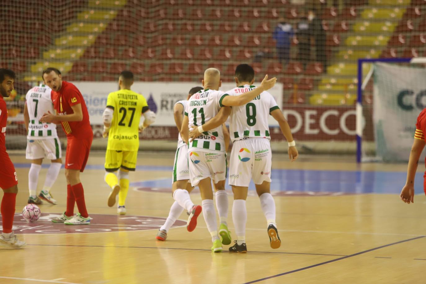 El Córdoba Patrimonio - Santa Coloma de fútbol sala, en imágenes