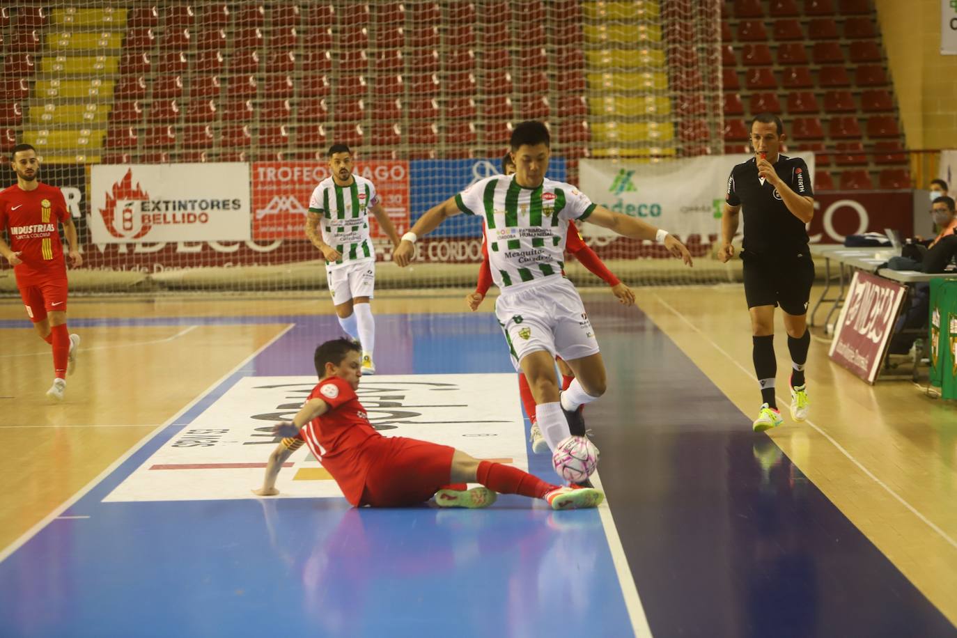 El Córdoba Patrimonio - Santa Coloma de fútbol sala, en imágenes