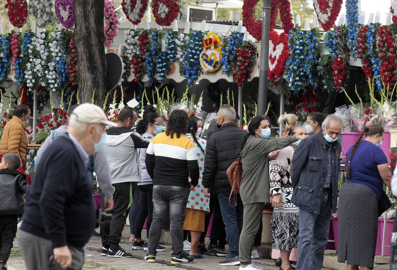 En imágenes, memoria y tradición en el cementerio de Sevilla