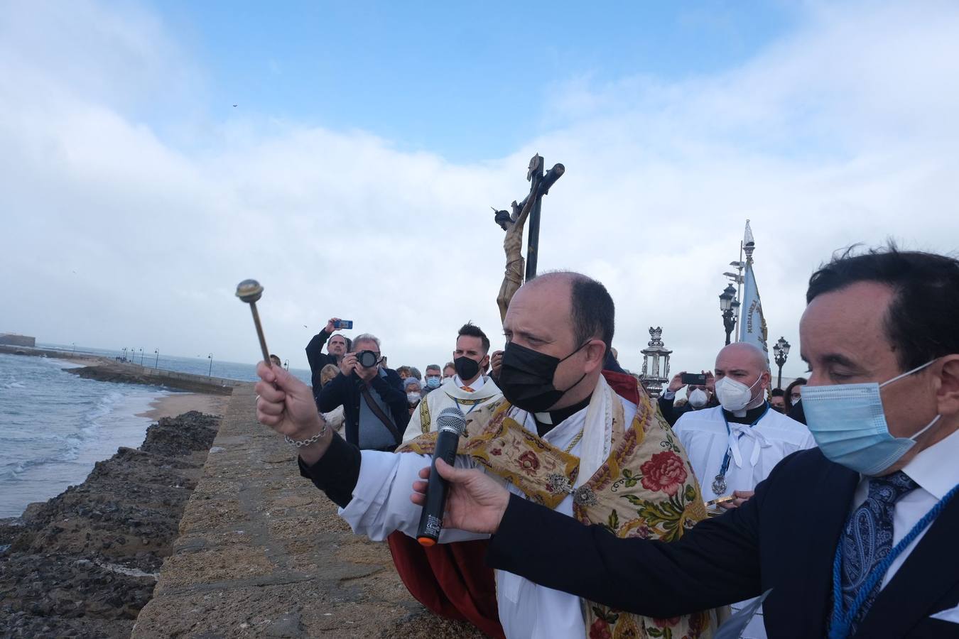 Bendición de las aguas en la Caleta