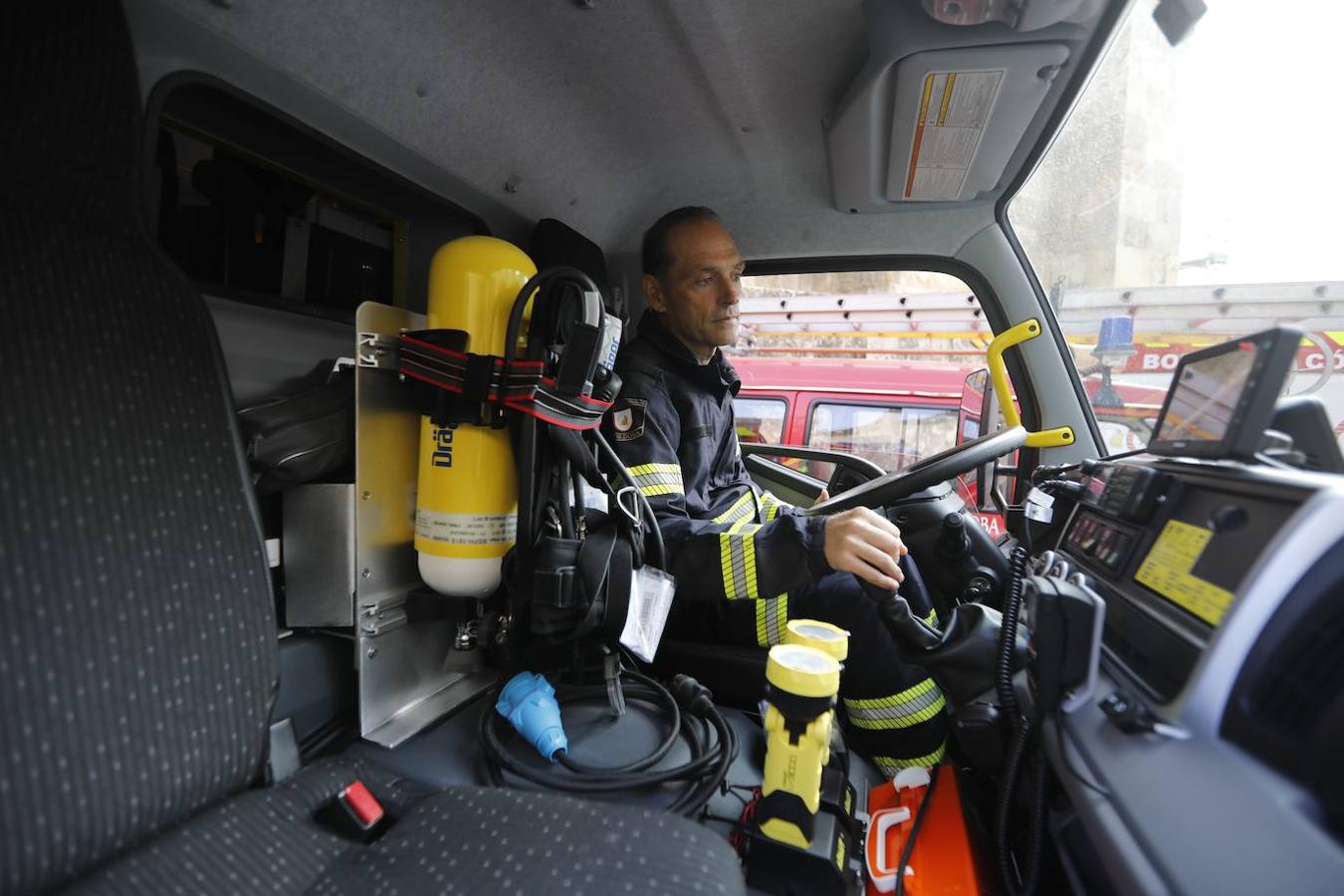 Los nuevos vehículos de bomberos para el Casco Histórico de Córdoba, en imágenes