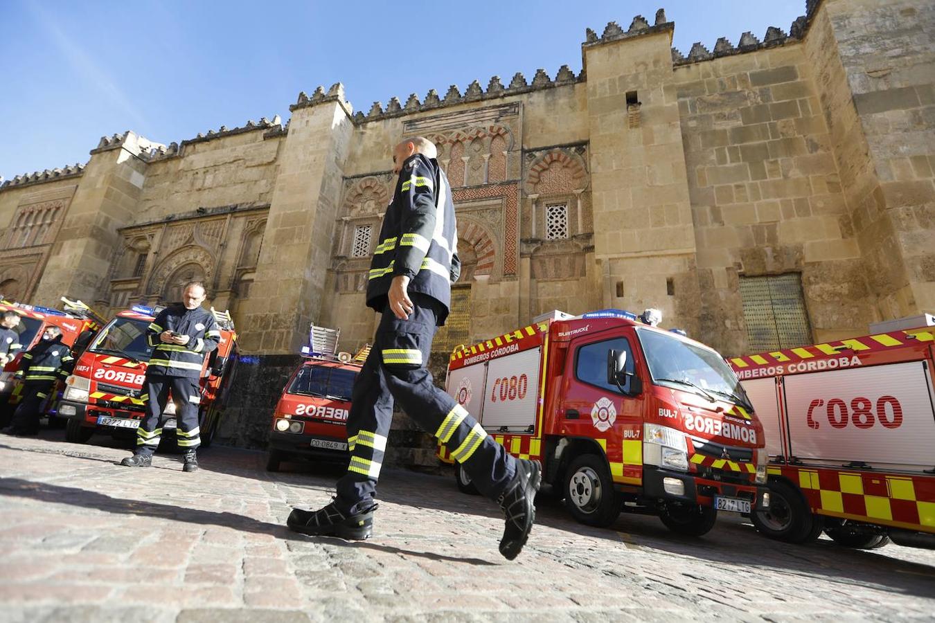 Los nuevos vehículos de bomberos para el Casco Histórico de Córdoba, en imágenes