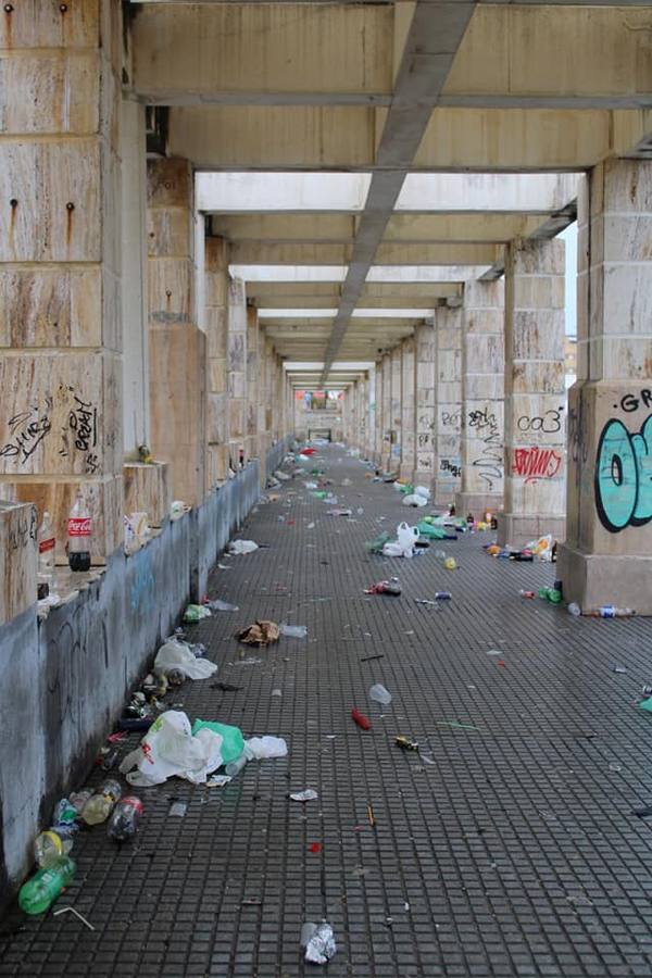 Fotos: Así quedó la Punta de San Felipe tras la noche de Halloween