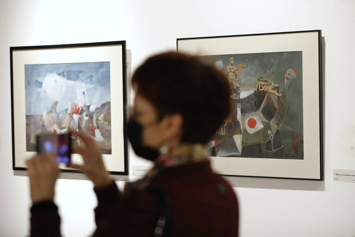 La exposición del pintor Armando Sendín en Córdoba, en imágenes