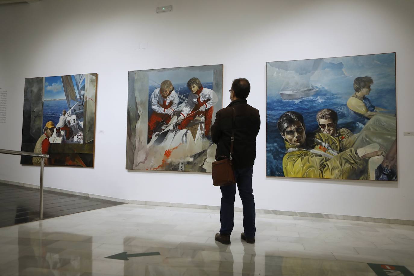 La exposición del pintor Armando Sendín en Córdoba, en imágenes