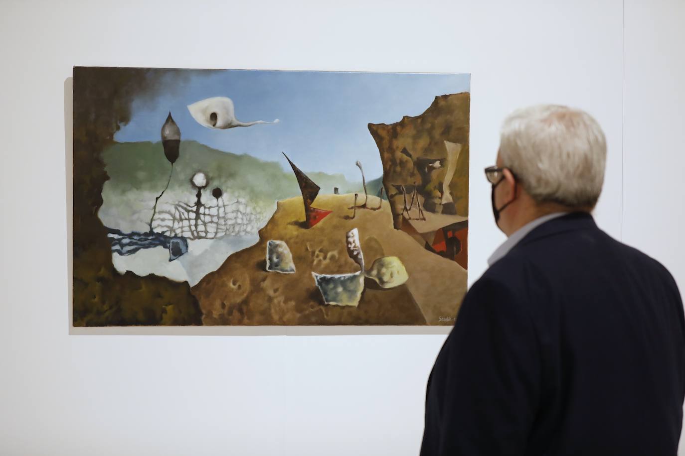 La exposición del pintor Armando Sendín en Córdoba, en imágenes