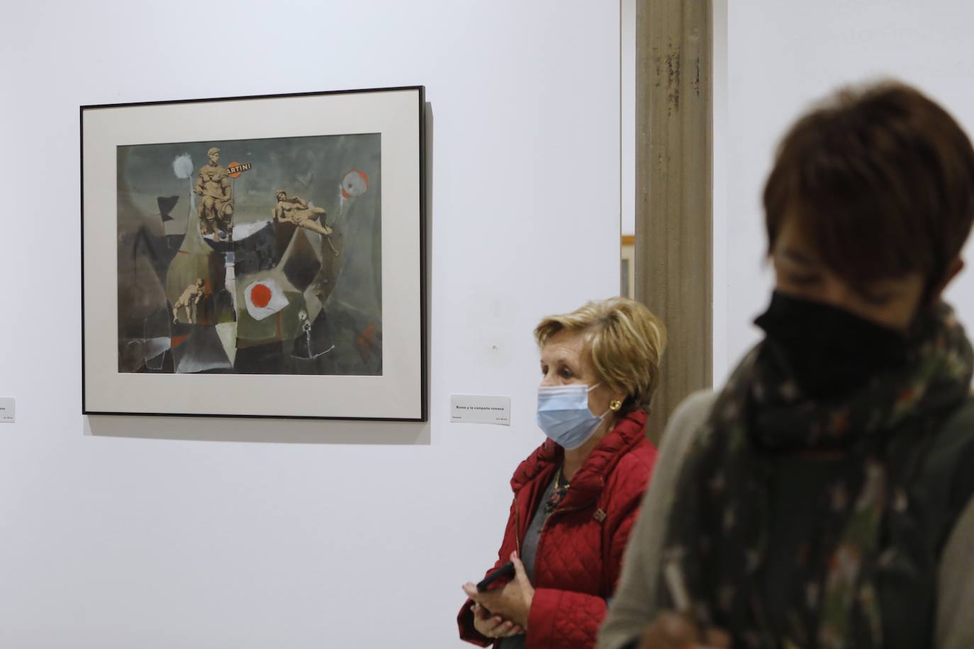 La exposición del pintor Armando Sendín en Córdoba, en imágenes