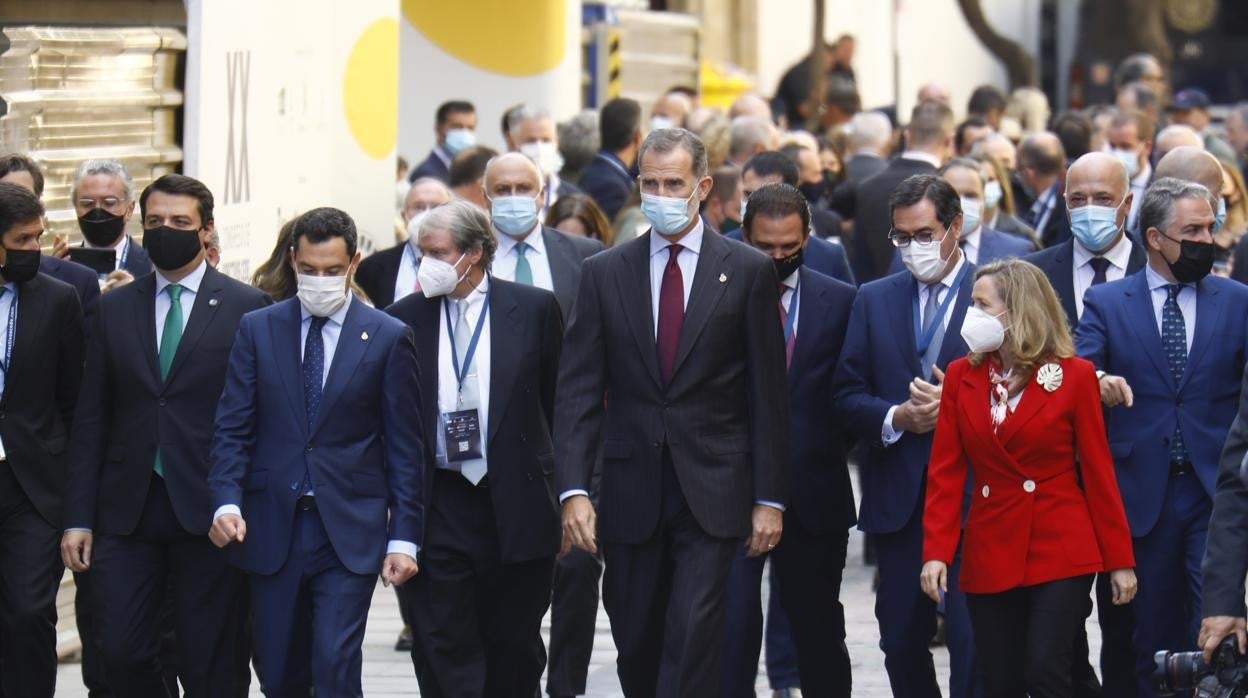 El Rey clausura el Congreso CEDE en Córdoba, en imágenes