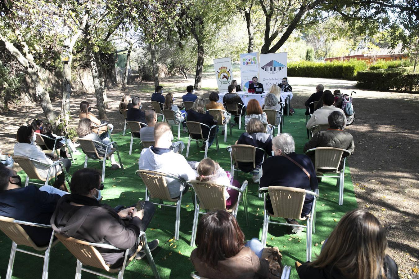 La presentación del proyecto Move and Gamble en el Club Hípico de Córdoba, en imágenes