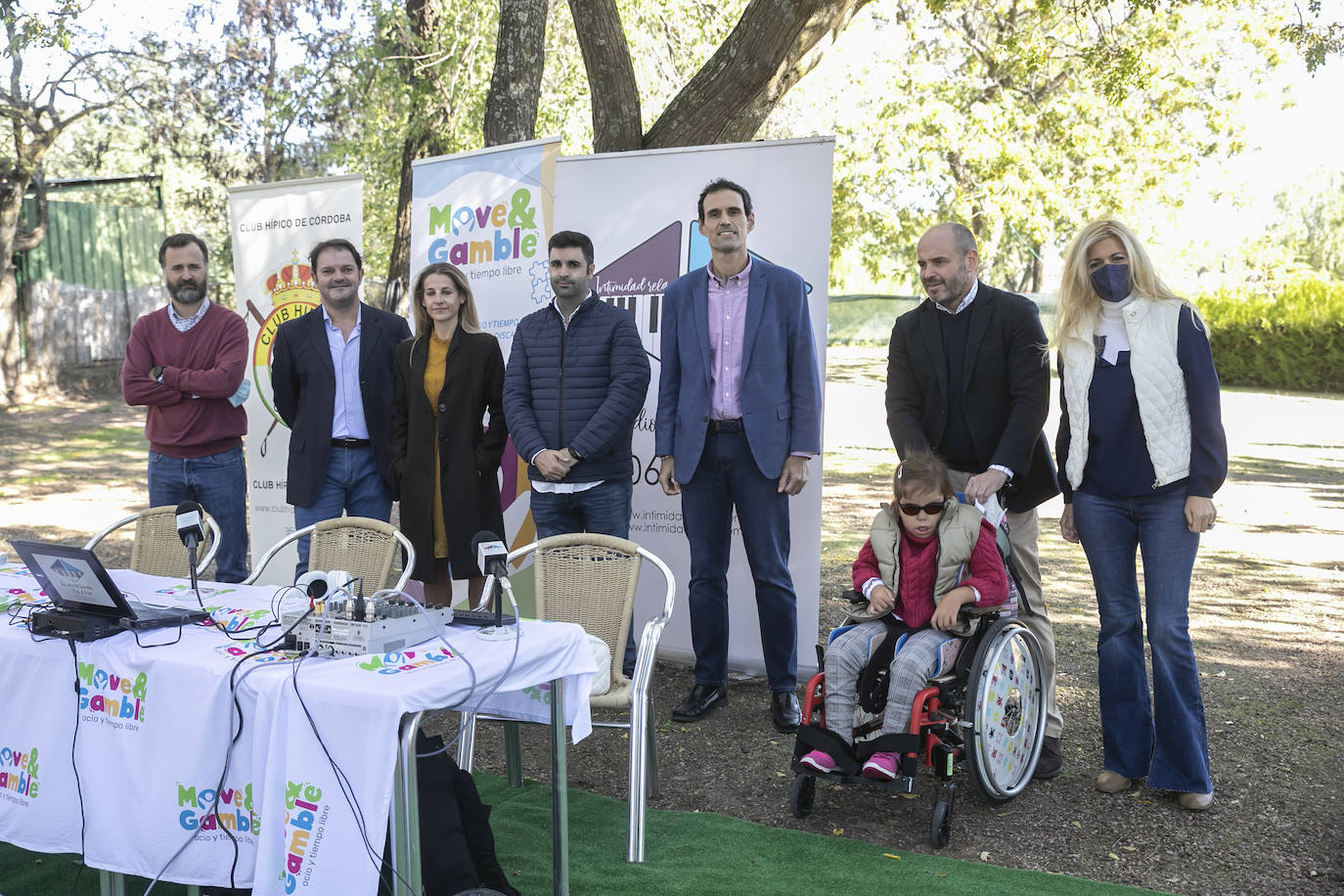 La presentación del proyecto Move and Gamble en el Club Hípico de Córdoba, en imágenes