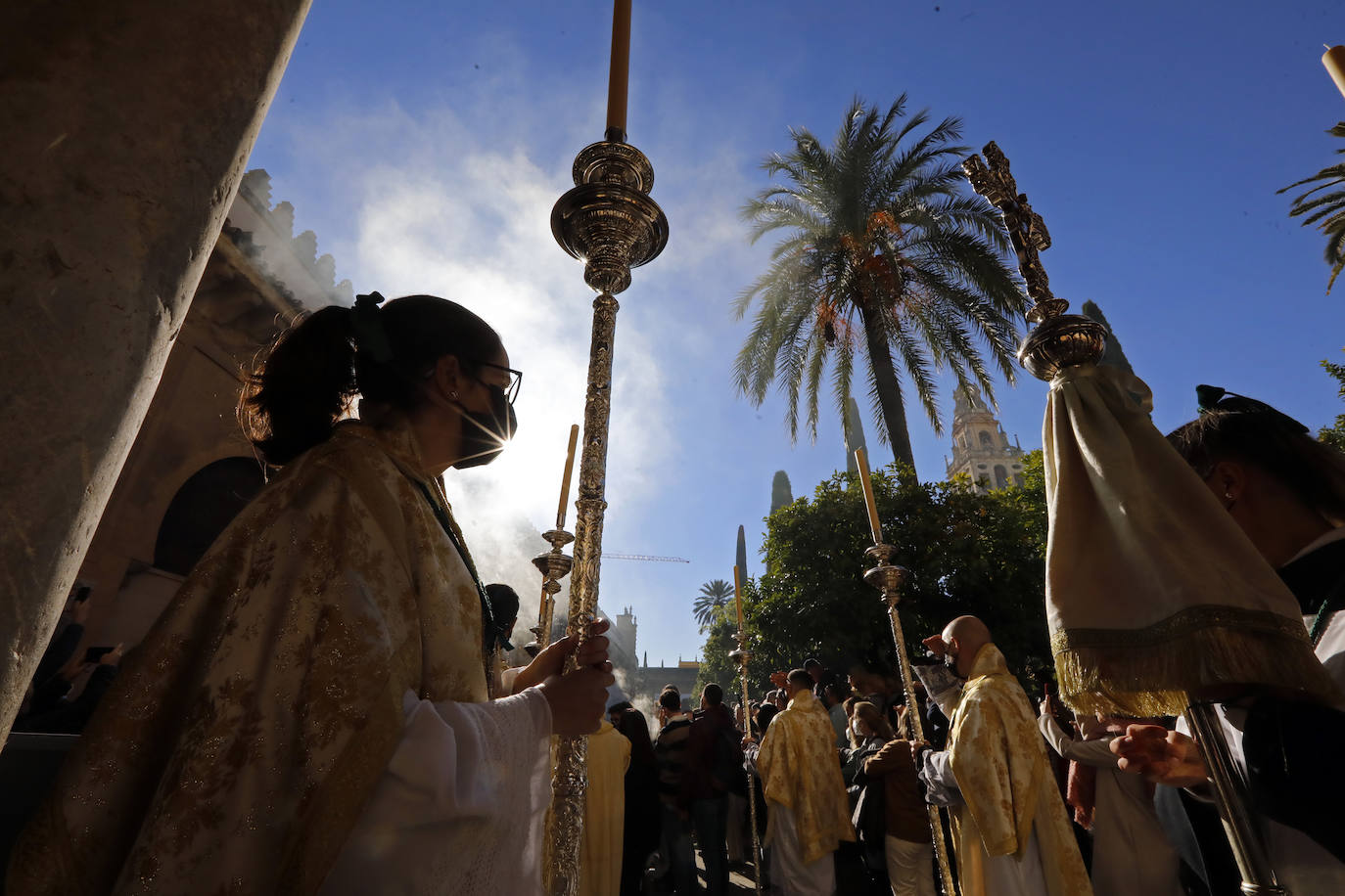 La procesión de la Virgen de la O en Córdoba, en imágenes