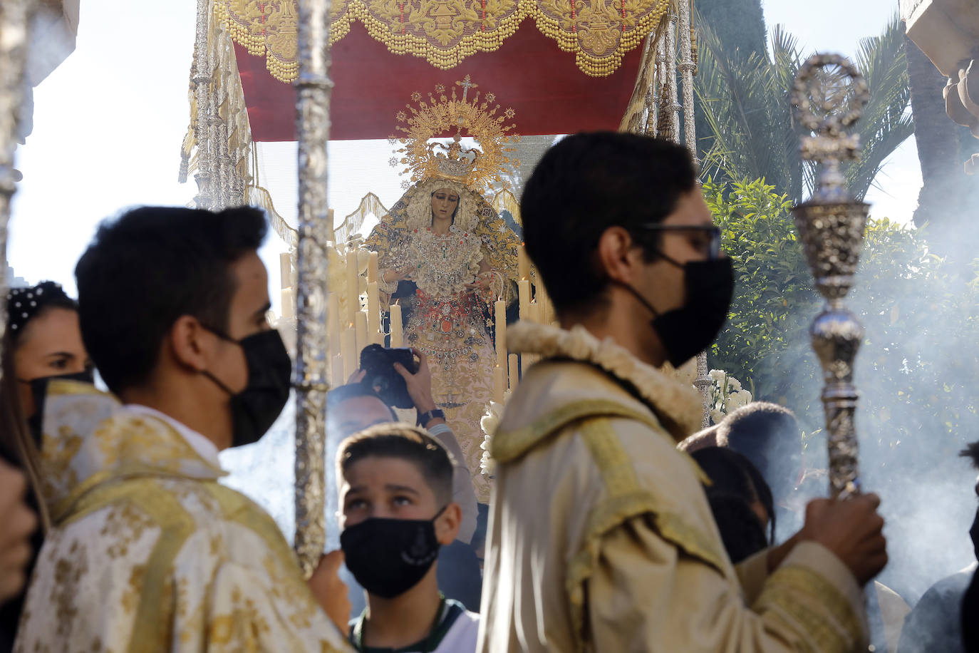 La procesión de la Virgen de la O en Córdoba, en imágenes