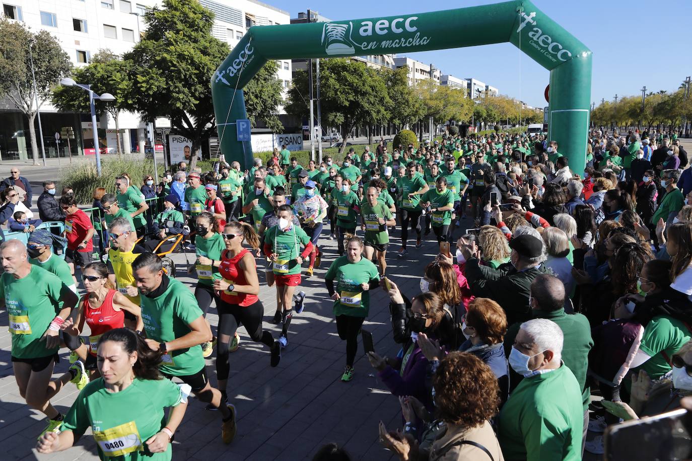 Felipe y Alfonso Reyes apadrinan la carrera contra el cáncer de Córdoba, en imágenes