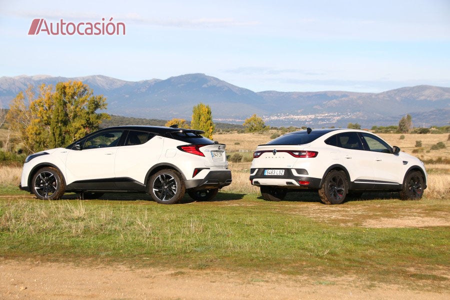 Fotogalería: Renault Arkana E-TECH vs Toyota C-HR Hybrid