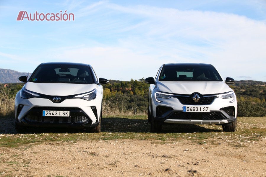 Fotogalería: Renault Arkana E-TECH vs Toyota C-HR Hybrid