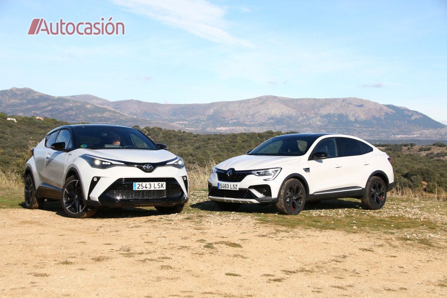 Fotogalería: Renault Arkana E-TECH vs Toyota C-HR Hybrid