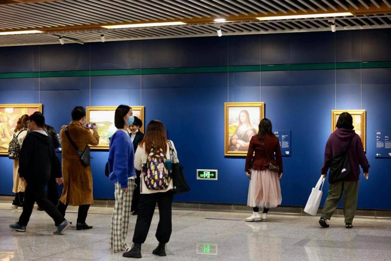 Las piezas más icónicas del Museo del Prado aterrizan en el metro de Shanghái