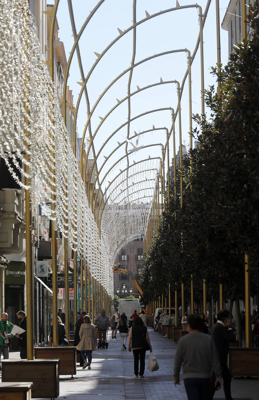 La instalación del espectáculo navideño de Córdoba, en imágenes