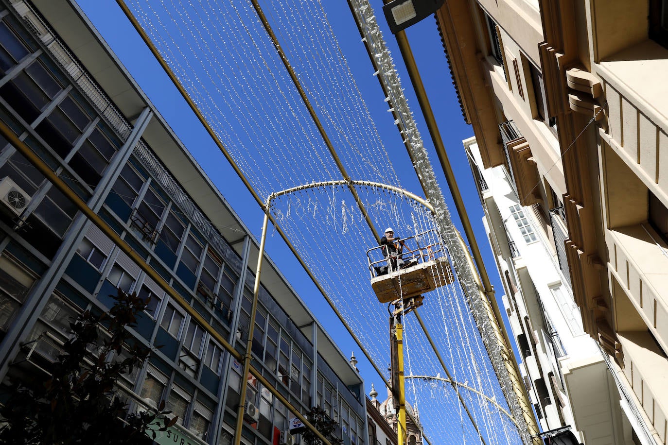 La instalación del espectáculo navideño de Córdoba, en imágenes