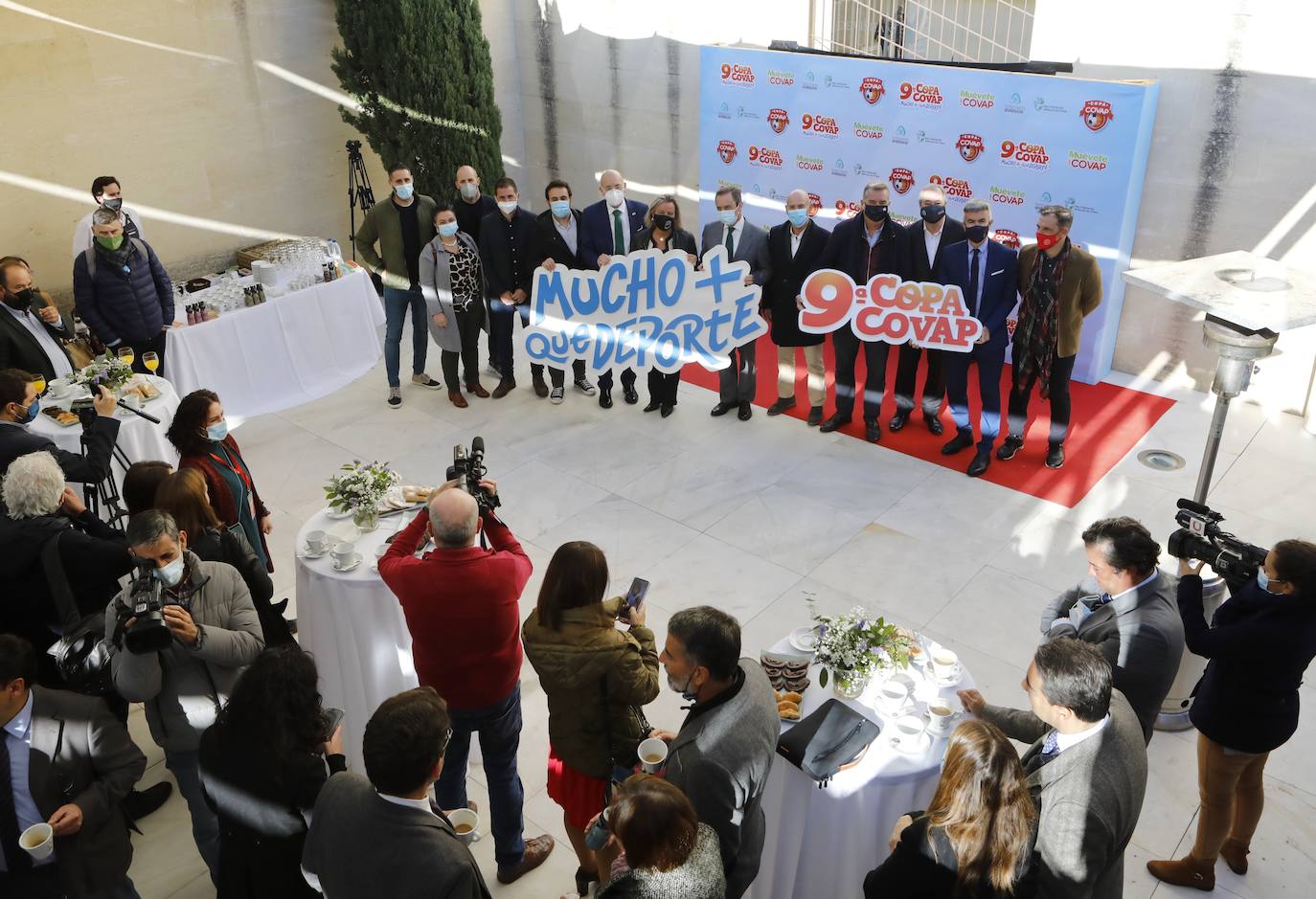 La presentación de la Copa Covap en Córdoba, en imágenes
