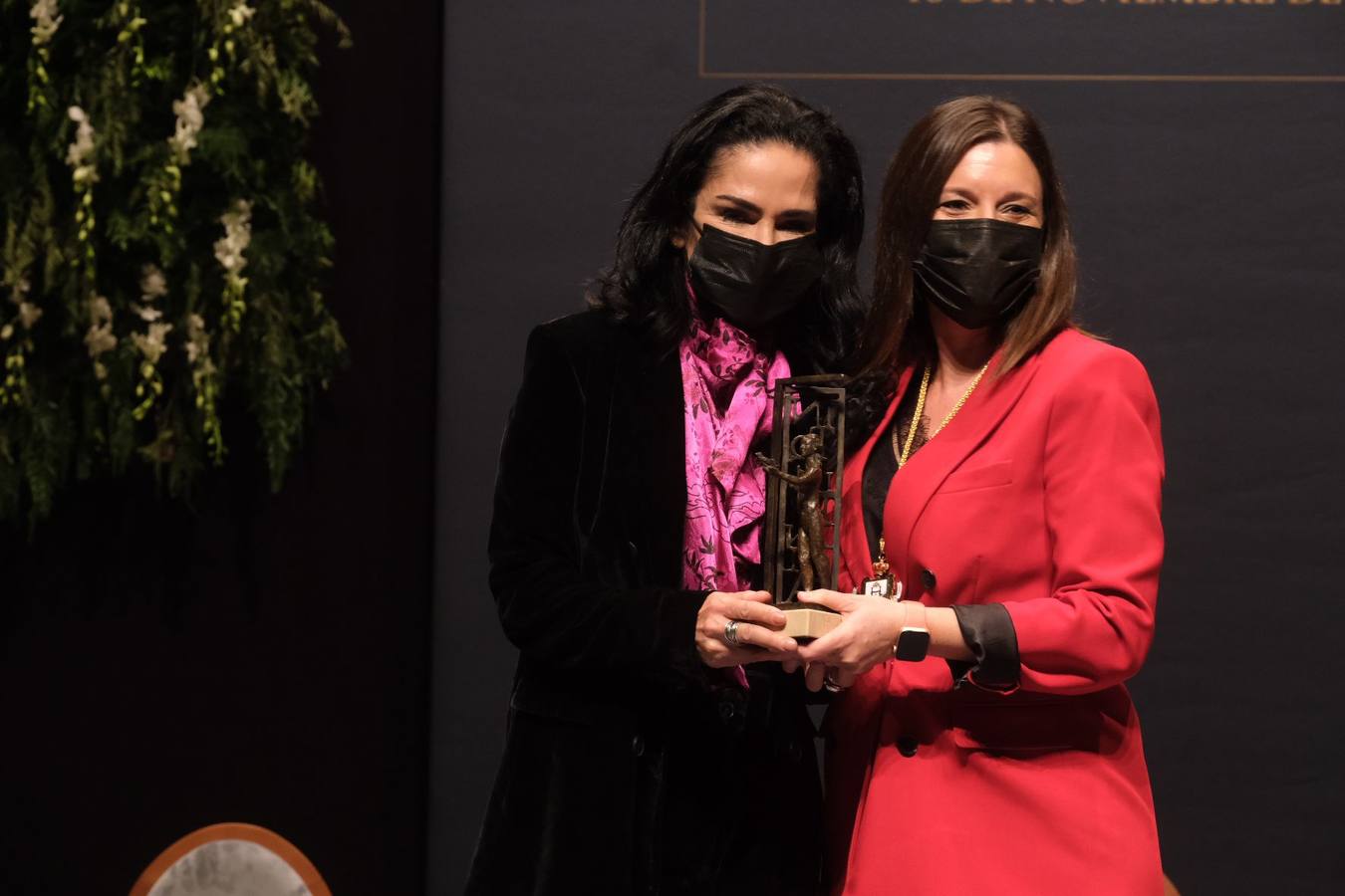 FOTOS: Lydia Cacho, Premio a la Libertad de Expresión y a los Valores Periodísticos del Ayuntamiento de San Fernando