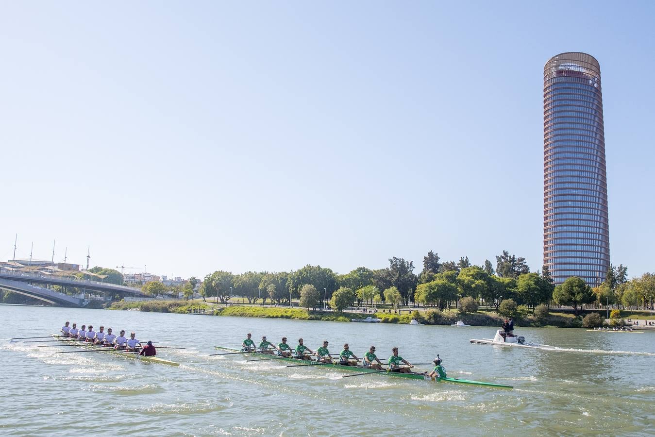 En imágenes, la 55ª edición de la Regata Sevilla-Betis