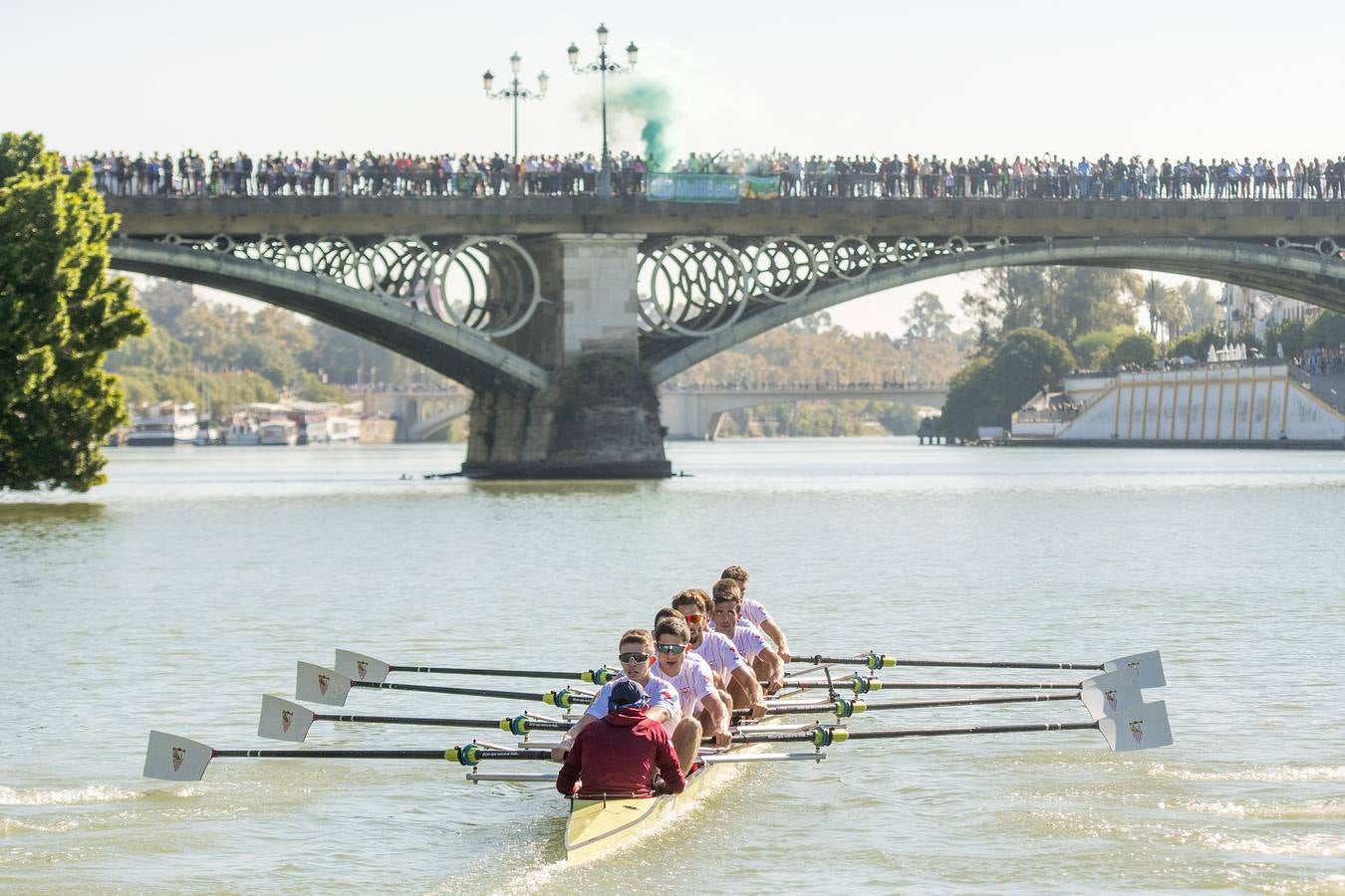 En imágenes, la 55ª edición de la Regata Sevilla-Betis