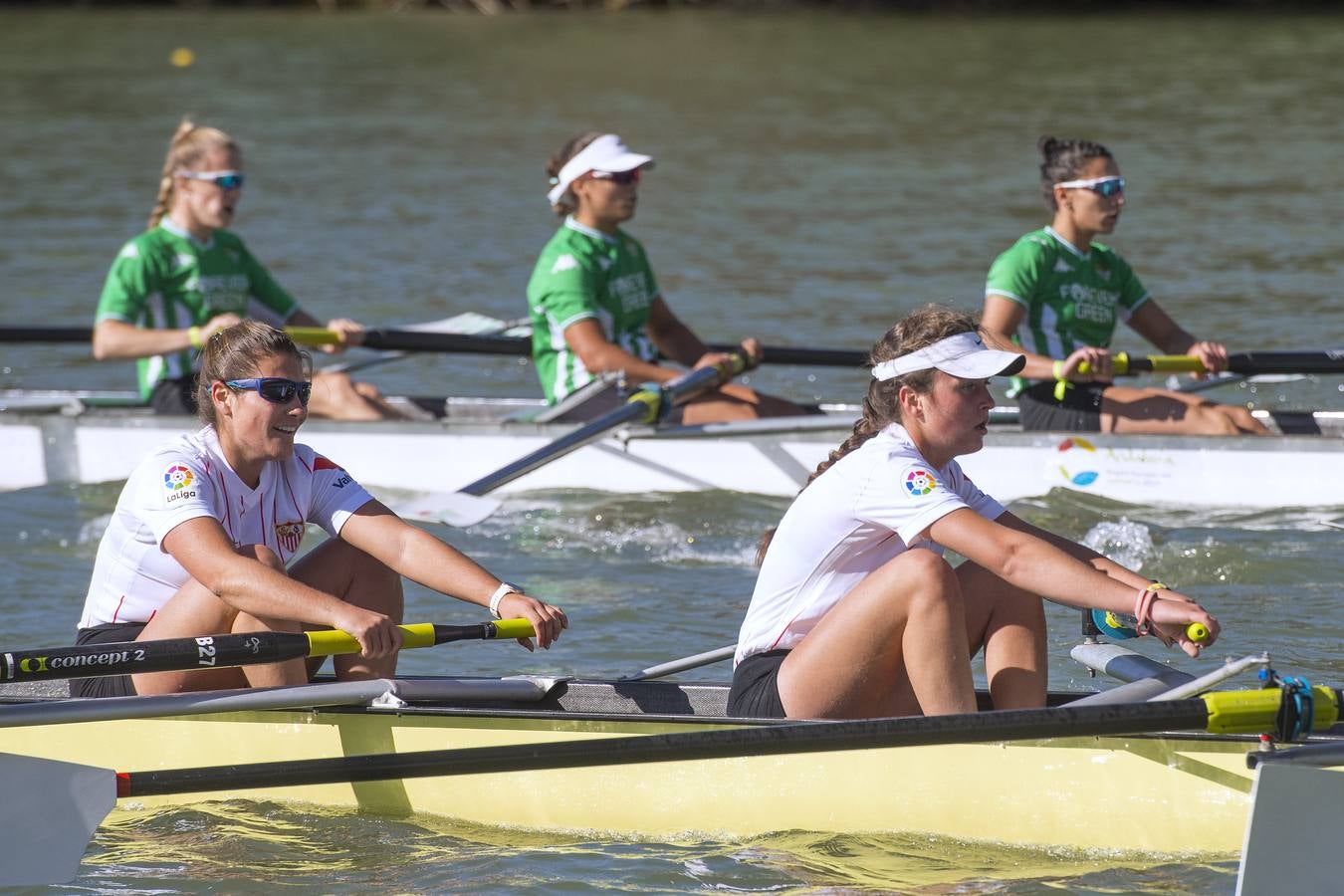 En imágenes, la 55ª edición de la Regata Sevilla-Betis