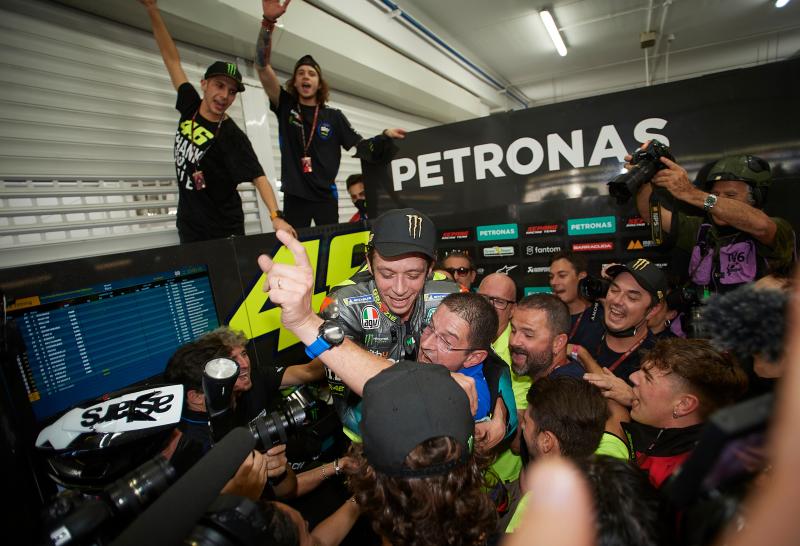 Valentino Rossi: las imágenes de su apoteósica despedida en Cheste