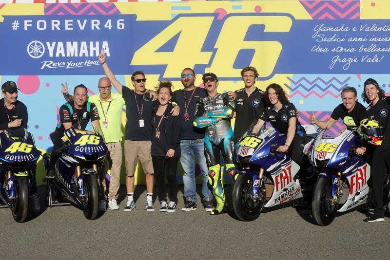 Valentino Rossi: las imágenes de su apoteósica despedida en Cheste