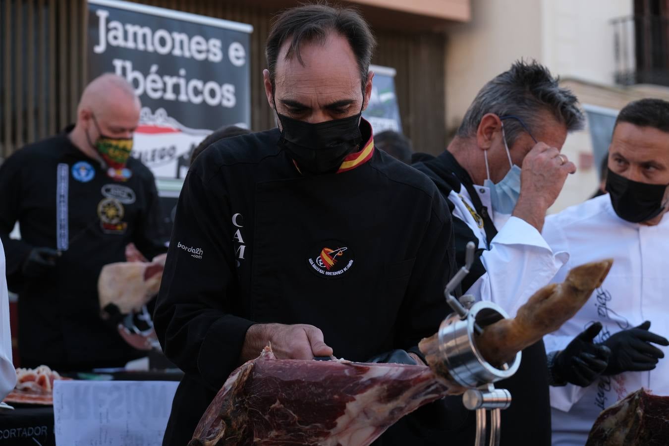 150 cortadores de jamón altruistas para que ningún niño se quede sin juguete en San Fernando