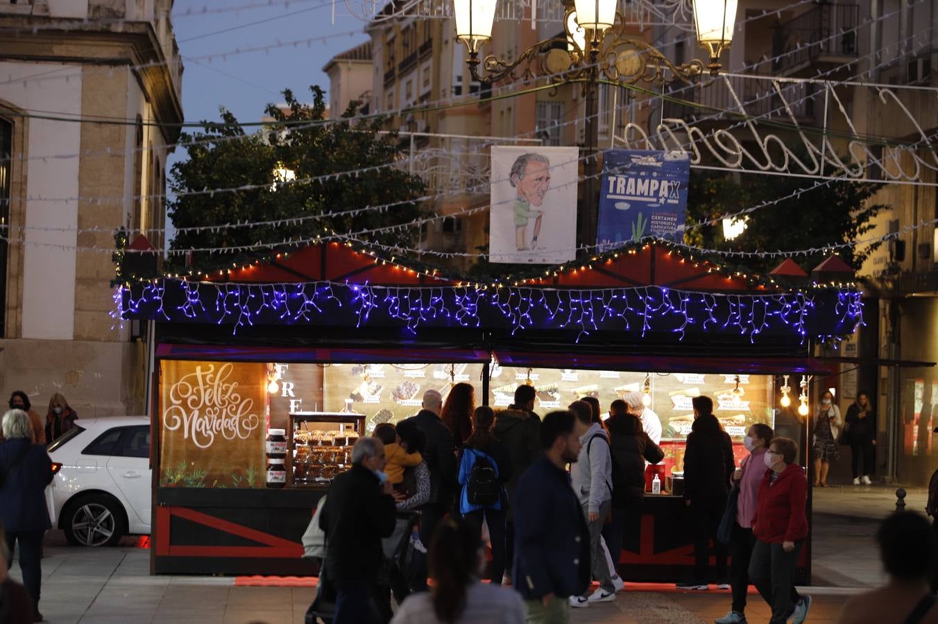 El arranque del mercado navideño de Córdoba en Las Tendillas, en imágenes