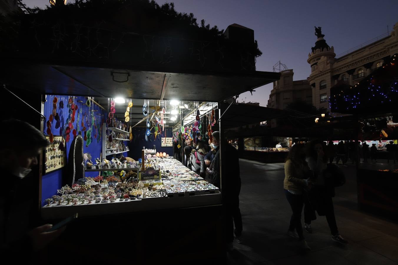 El arranque del mercado navideño de Córdoba en Las Tendillas, en imágenes