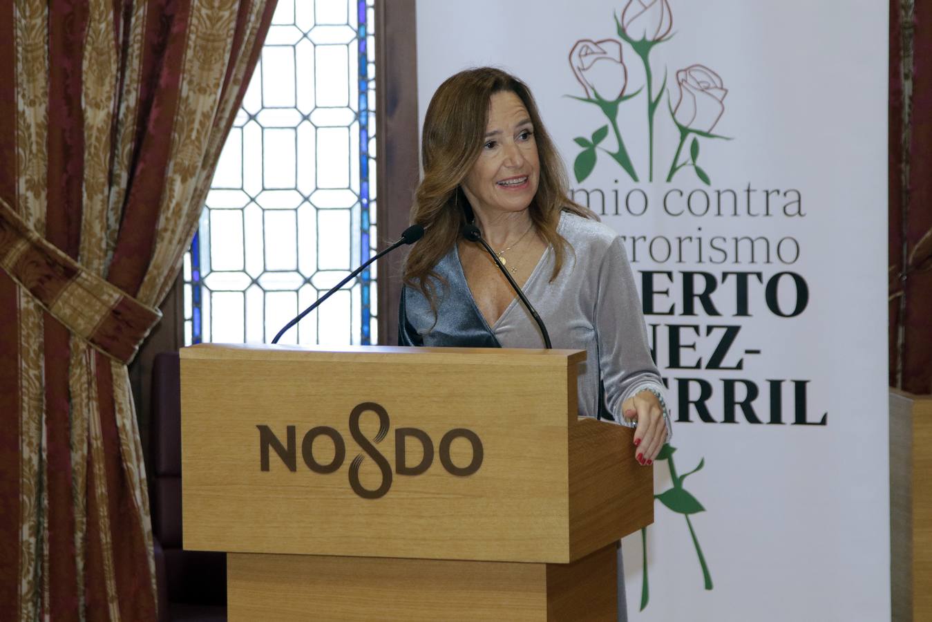Soledad Becerril recibe el VII Premio contra el Terrorismo Alberto Jiménez-Becerril