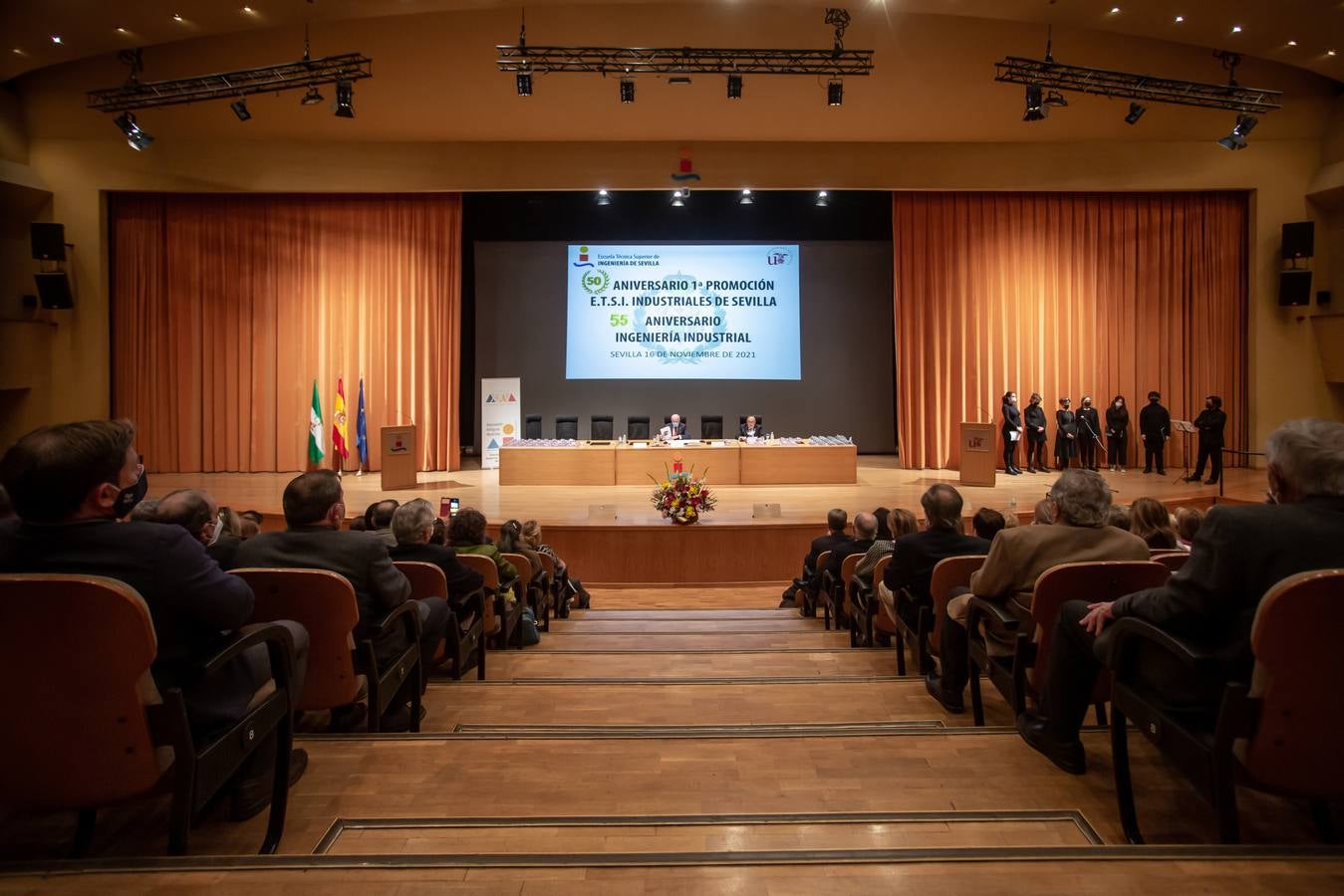 Connmemoración del 50 aniversario de la primera promoción de la Escuela Técnica Superior de Ingenieros Industriales  de Sevilla, en imágenes