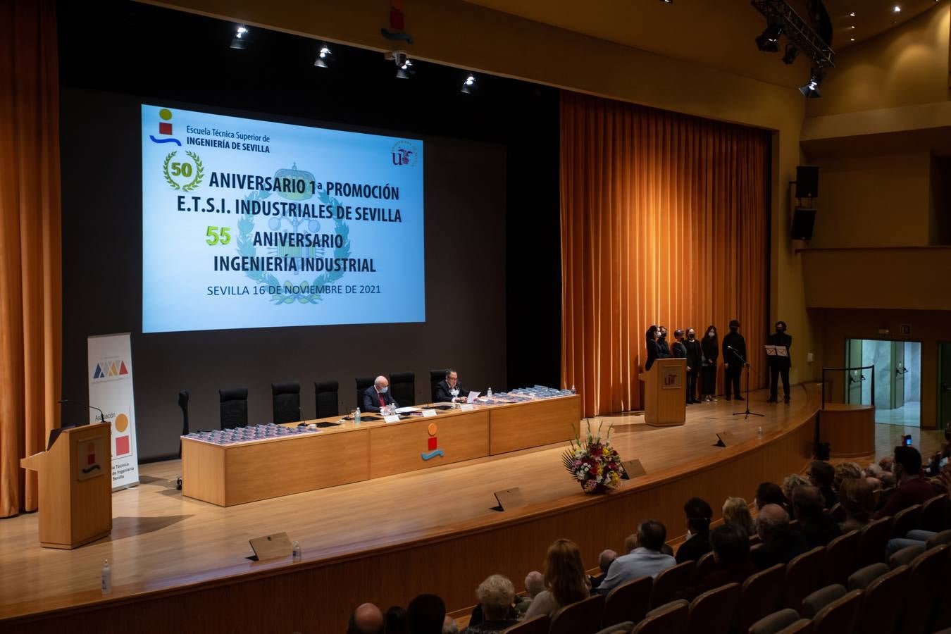 Connmemoración del 50 aniversario de la primera promoción de la Escuela Técnica Superior de Ingenieros Industriales  de Sevilla, en imágenes