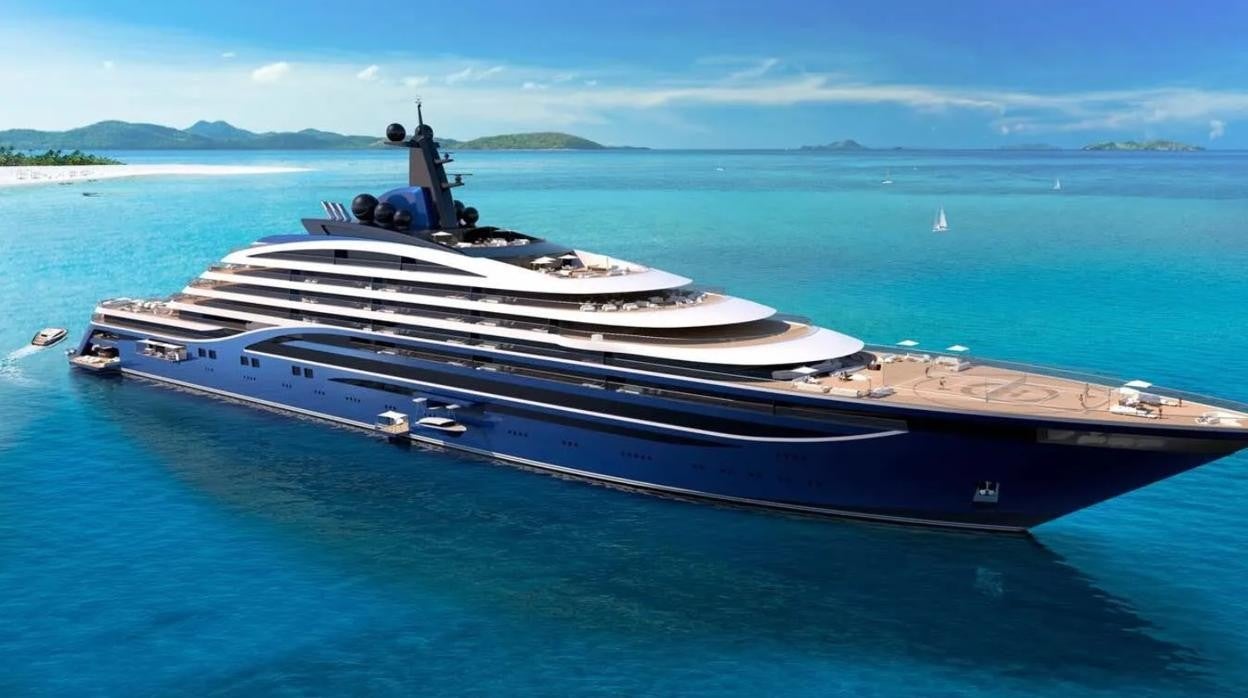 El interior del yate más grande del mundo: 600 millones y 39 apartamentos de puro lujo