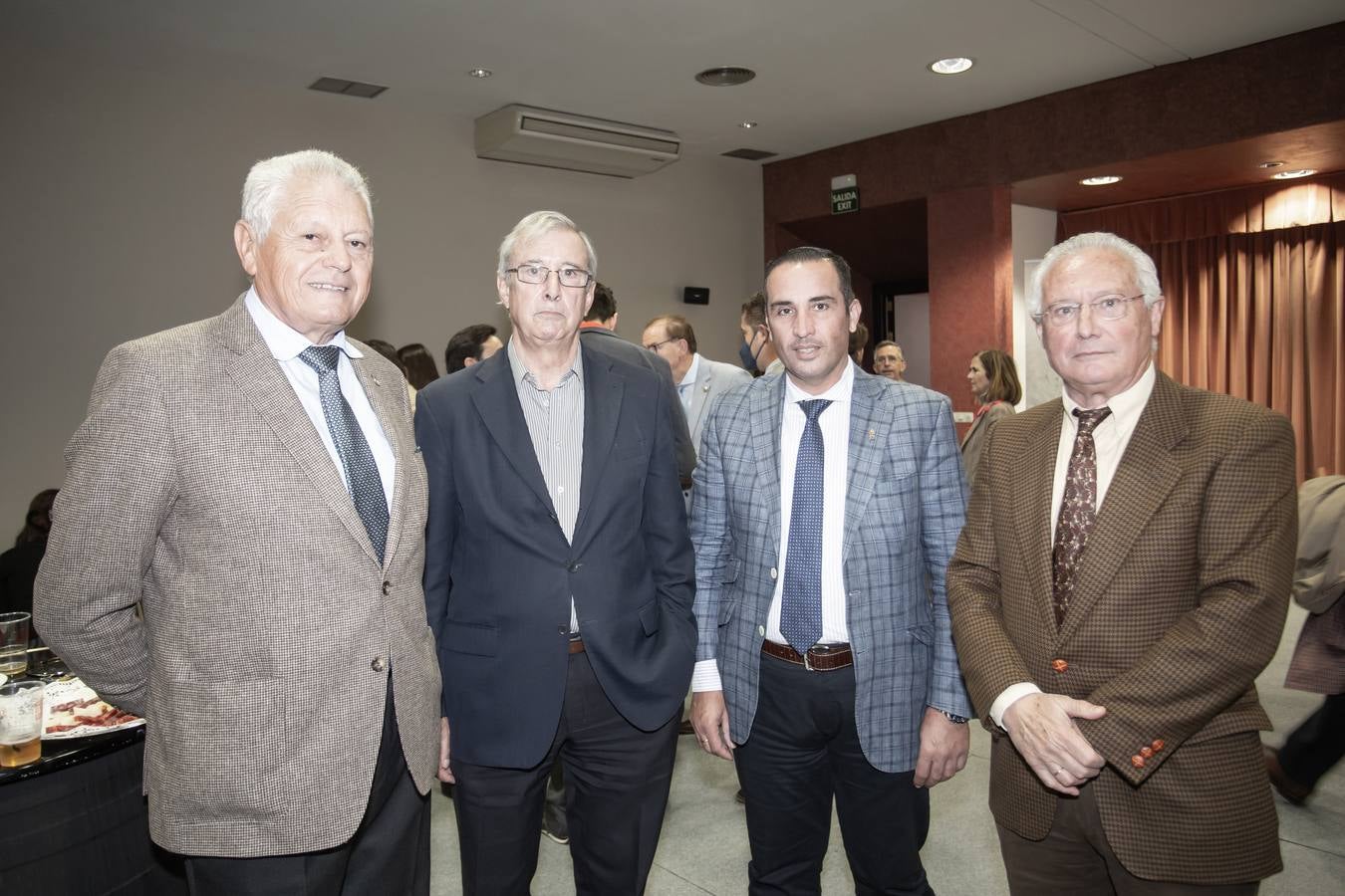 Francisco del Águila, Carlos Escribano, Eduardo Jiménez y Feliciano Reyes. 